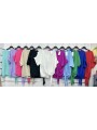 Bluzki damskie Włoski, size uni, paczka 6szt, mix kolor