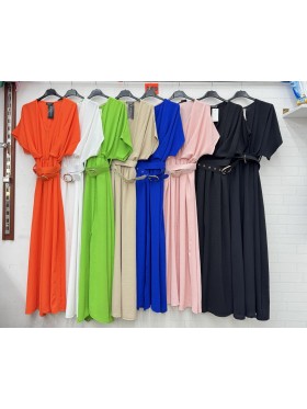 Sukienki damskie Włoski, size uni, paczka 6szt, mix kolor