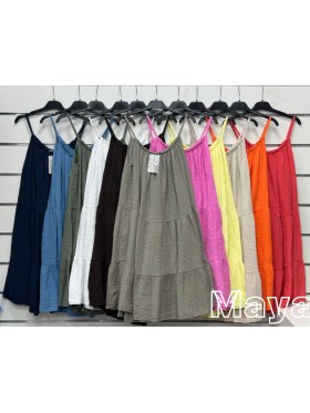 Sukienki damskie Włoski, size uni, paczka 6szt, mix kolor