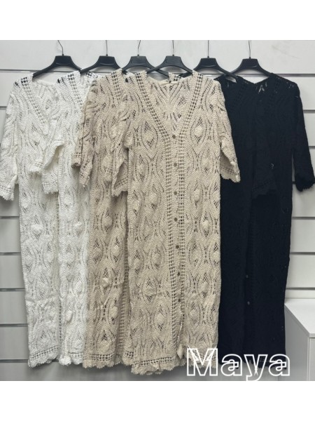 Sukienki damskie Włoski, size uni, paczka 6szt, mix kolor