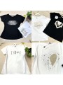 Bluzki damskie wloskie, Size uni,paczka 6szt,mix kolor