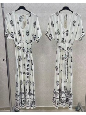 Sukienki damskie wloskie, Size uni,paczka 6szt,1kolor