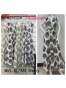 Sukienki damskie , size m-2xl, paczka 12szt, mix kolor