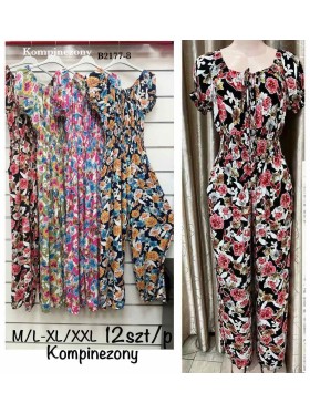 Kombinezony damskie , size m-2xl, paczka 12szt, mix kolor