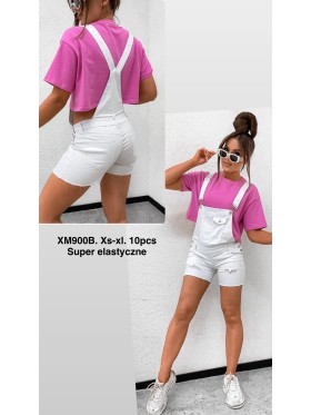 Spodenki jeansowe damskie , size xs-xl paczka 10szt,
