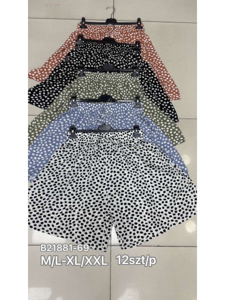 Spodenki damskie , size m-2xl, paczka 12szt, mix kolor