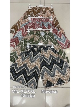 Spodenki damskie , size m-2xl, paczka 12szt, mix kolor