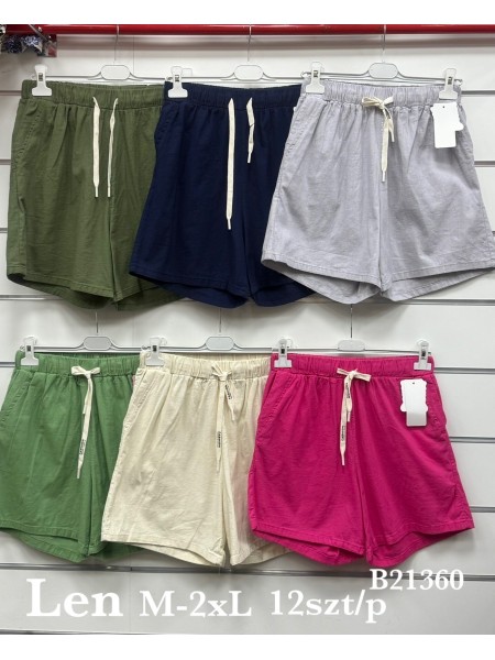 Spodenki damskie , size m-2xl, paczka 12szt, mix kolor