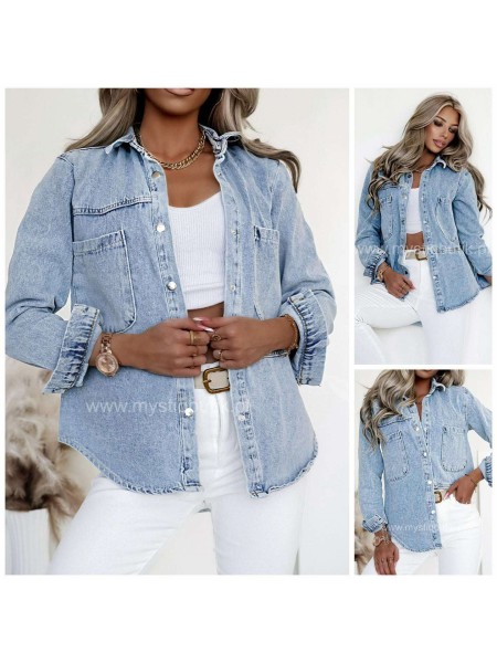 Kurtki Jeansowe damskie  , size XS-XL paczka 10szt,