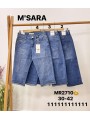 Spodenki jeansowe damskie M'sara , size 30-42 paczka 12szt,