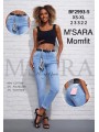 Jeansy damskie M'sara , size XS-xl paczka 12szt,