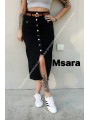 Spódnica długa Jeansowa damska  M'sara, size xs-XL paczka 10szt,