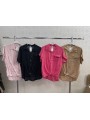 Bluzki damskie wloskie, Size uni,paczka 6szt,mix kolor