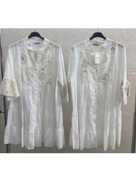 Sukienki damskie wloskie, Size uni,paczka 6szt,1kolor