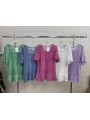 Bluzki damskie wloskie, Size uni,paczka 6szt,mix kolor
