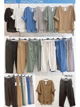 Komplety damskie Polskie, Size uni, paczka 6szt mix kolor