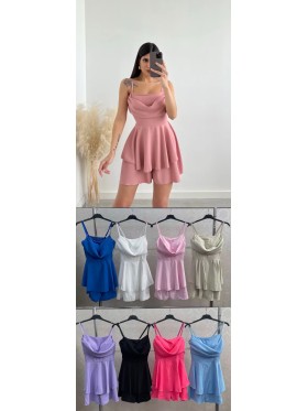Sukienki damskie wloskie, Size uni,paczka 6szt,mix kolor