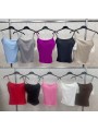 Bluzki damskie wloskie, Size uni,paczka 6szt,mix kolor