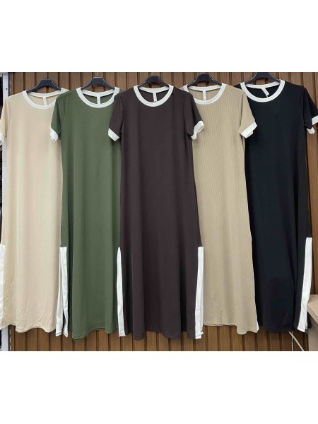 Sukienki damskie wloskie, Size uni,paczka 6szt,mix kolor