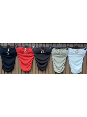 Bluzki damskie wloskie, Size uni,paczka 6szt,mix kolor