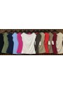 Bluzki damskie wloskie, Size uni,paczka 6szt,mix kolor