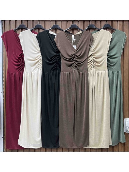 Sukienki damskie wloskie, Size uni,paczka 6szt,mix kolor