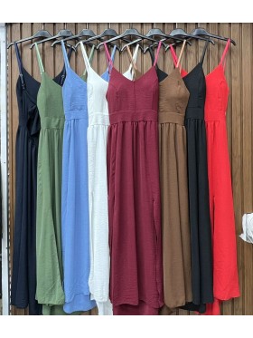 Sukienki damskie wloskie, Size uni,paczka 6szt,mix kolor