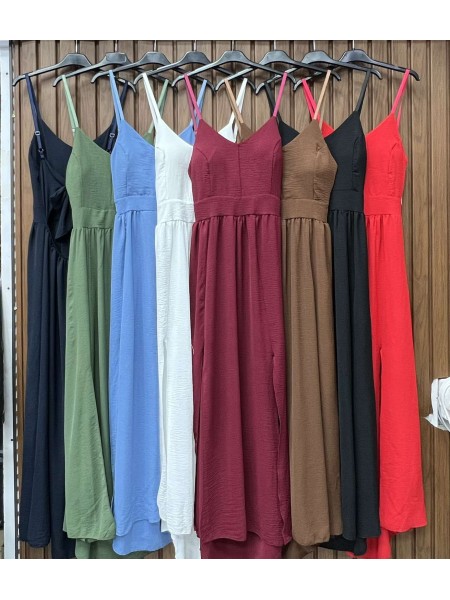 Sukienki damskie wloskie, Size uni,paczka 6szt,mix kolor