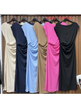 Sukienki damskie wloskie, Size uni,paczka 6szt,mix kolor