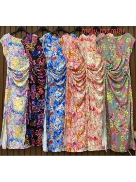 Sukienki damskie wloskie, Size uni,paczka 6szt,mix kolor
