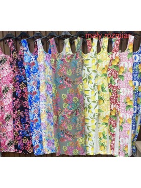 Sukienki damskie wloskie, Size uni maly,paczka 6szt,mix kolor