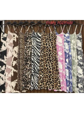 Sukienki damskie wloskie, Size uni maly,paczka 6szt,mix kolor