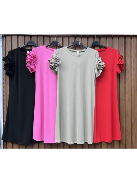 Sukienki damskie wloskie, Size uni ,paczka 6szt,mix kolor