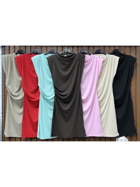 Sukienki damskie wloskie, Size uni ,paczka 6szt,mix kolor