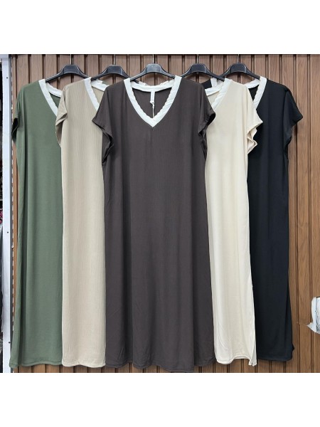 Sukienki damskie wloskie, Size uni ,paczka 6szt,mix kolor