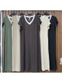 Sukienki damskie wloskie, Size uni ,paczka 6szt,mix kolor