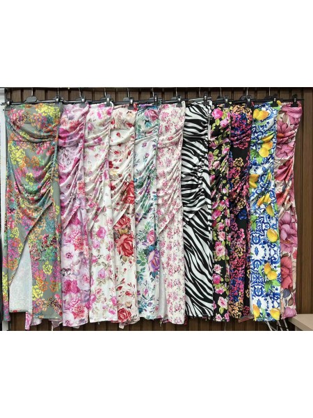 Sukienki damskie wloskie, Size uni ,paczka 6szt,mix kolor
