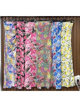 Sukienki damskie wloskie, Size uni ,paczka 6szt,mix kolor