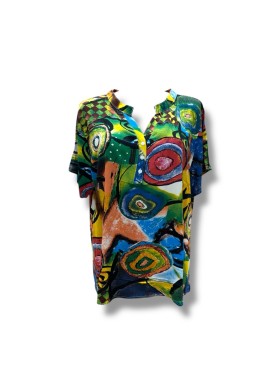 Bluzki damskie Polskie, Size M-3XL, paczka 12szt mix kolor