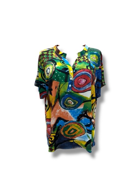 Bluzki damskie Polskie, Size M-3XL, paczka 12szt mix kolor
