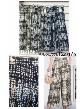Spodnie damskie , size m-2xl, paczka 12szt, mix kolor