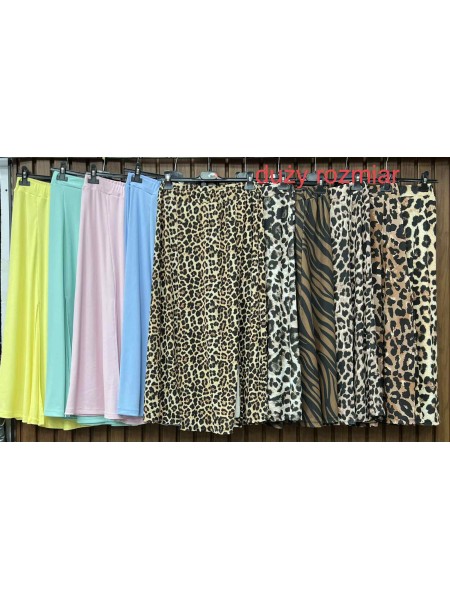 Spódnica  damskie wloskie, Size uni duzy,paczka 6szt,mix kolor