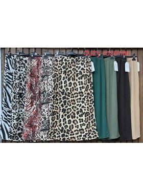 Spódnica  damskie wloskie, Size uni duzy,paczka 6szt,mix kolor