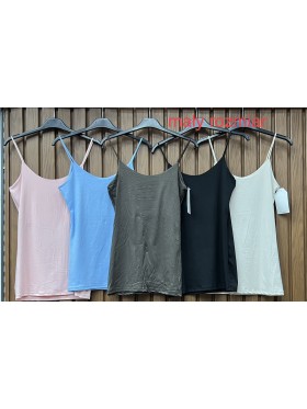 Bluzki damskie wloskie, Size uni maly,paczka 6szt,mix kolor