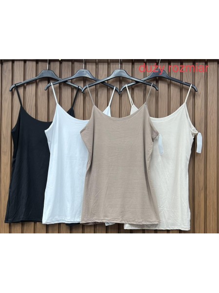 Bluzki damskie wloskie, Size uni duzy,paczka 6szt,mix kolor
