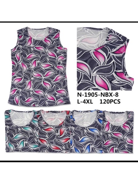 Bluzki damskie Polskie, Size l-4xl, paczka 12szt mix kolor