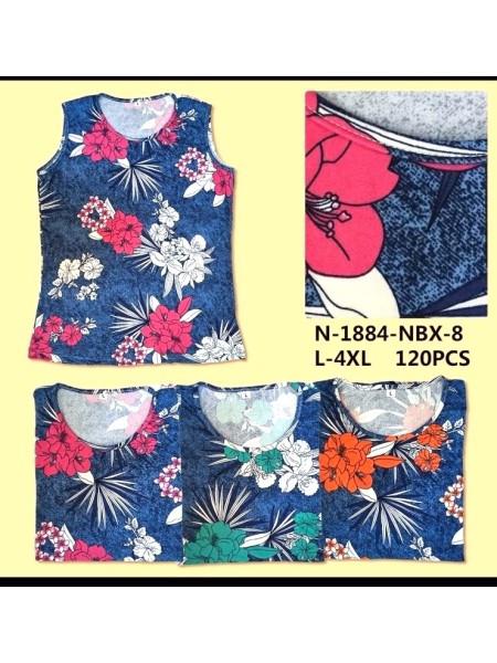 Bluzki damskie Polskie, Size l-4xl, paczka 12szt mix kolor