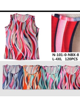 Bluzki damskie Polskie, Size l-4xl, paczka 12szt mix kolor