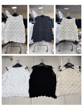 Bluzki damskie wloskie, Size uni ,paczka 6szt,mix kolor