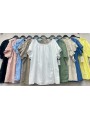 Bluzki damskie wloskie, Size uni ,paczka 6szt,mix kolor